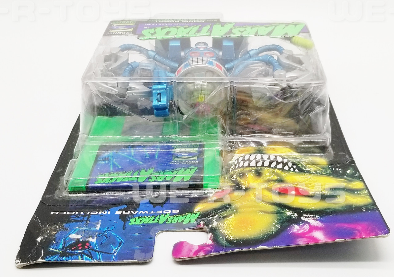 Mars Attacks Doom Robot Superflex Action Figure & Mission Disk