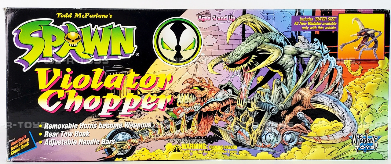 Spawn Violator Chopper Includes Super Size All New Violator Action