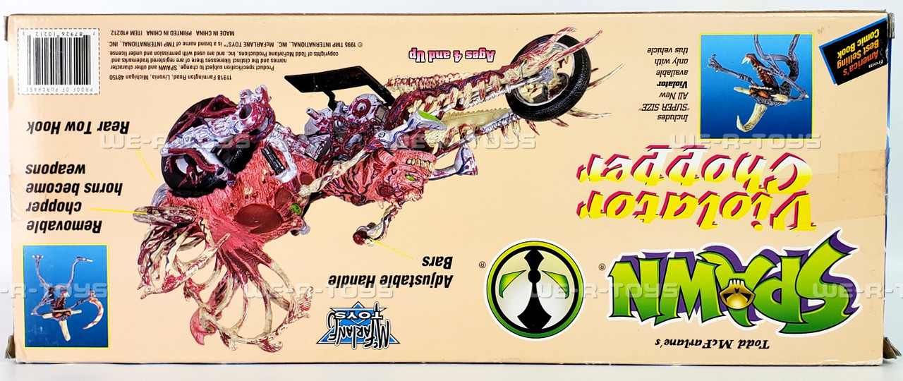 Spawn Violator Chopper Includes Super Size All New Violator Action