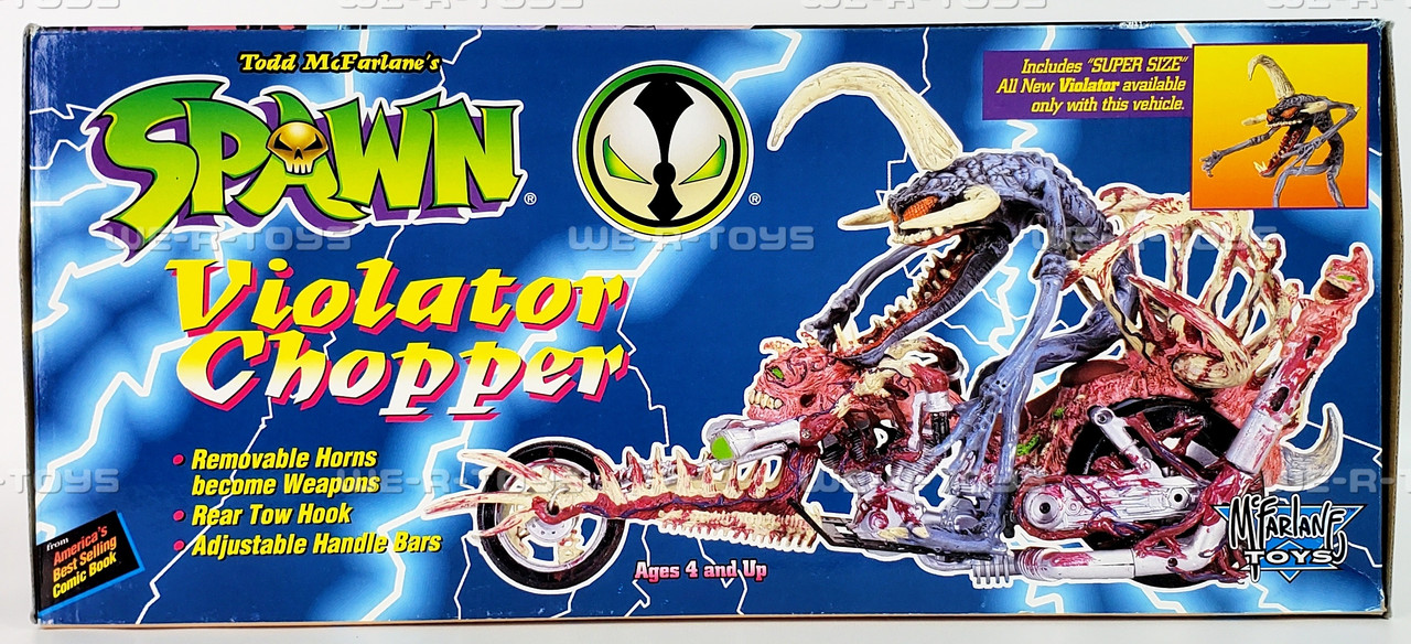 Spawn Violator Chopper Includes Super Size All New Violator Action