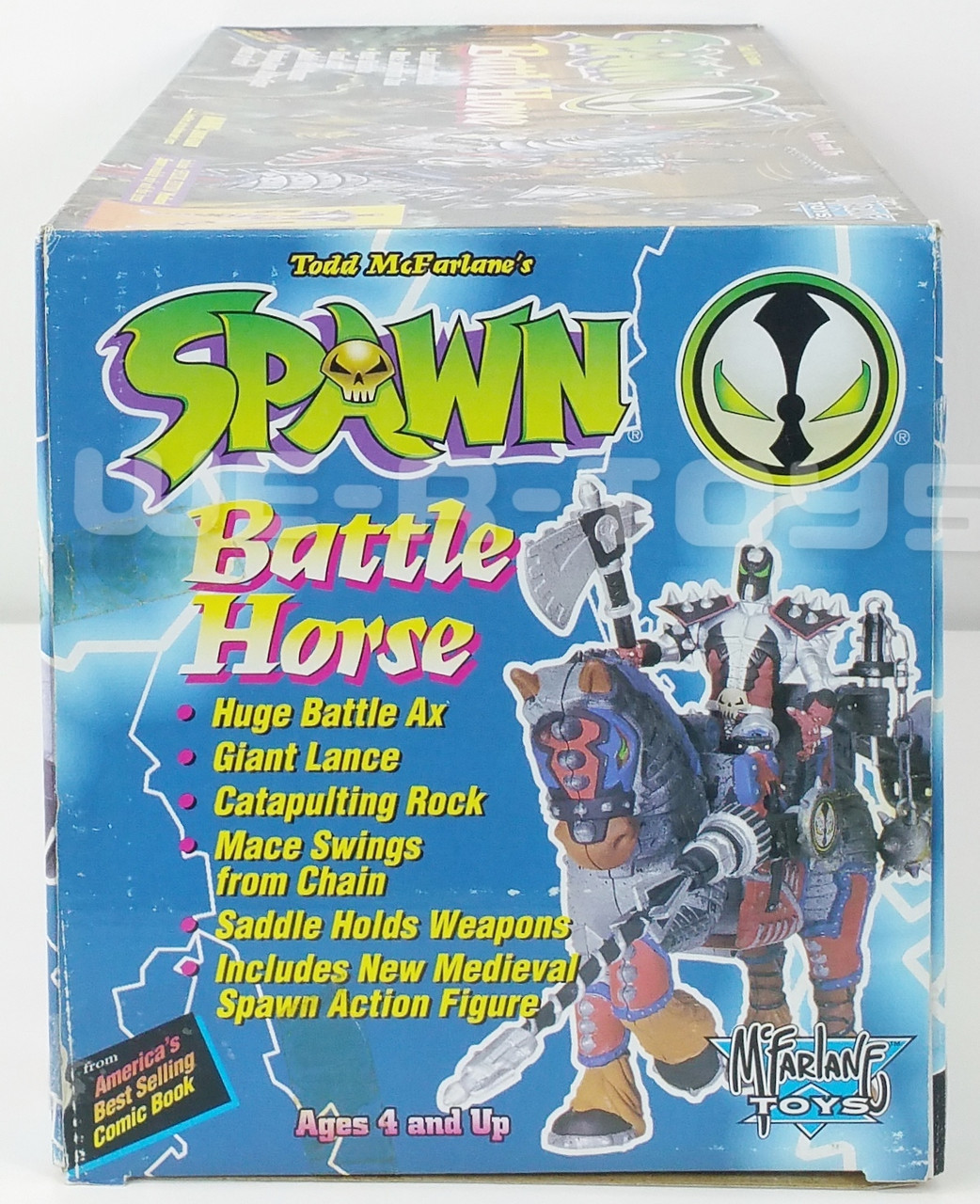 Spawn Battle Horse Includes Special Edition Medieval Spawn NEW