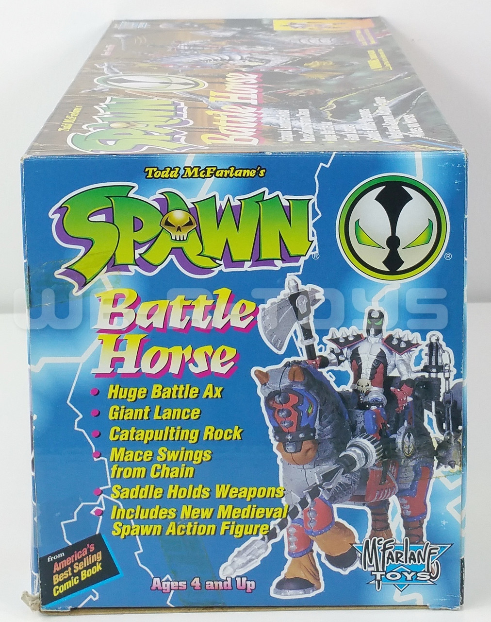 Spawn Battle Horse Includes Special Edition Medieval Spawn NEW