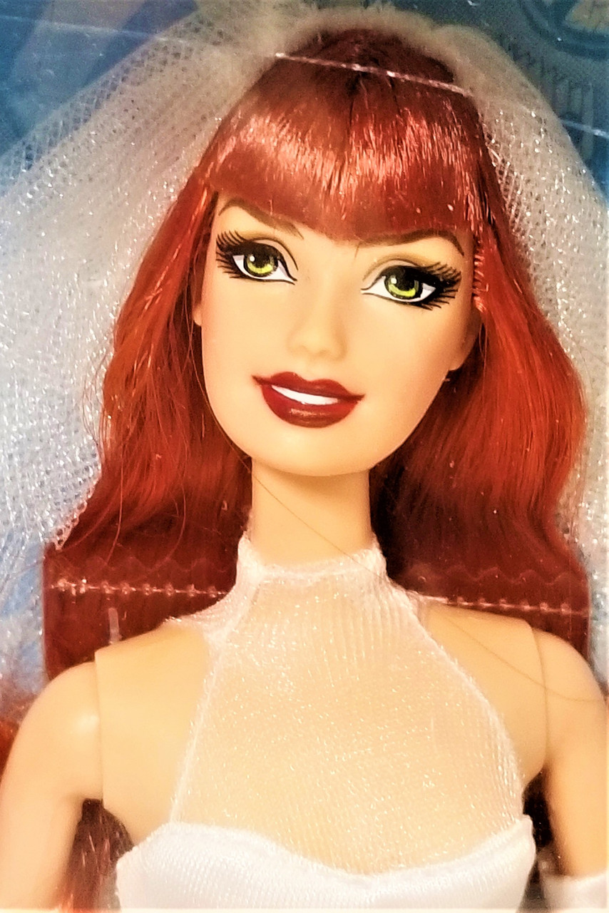 Barbie Doll as Mary Jane in The Amazing Spider-Man Wedding 2005 Mattel J0870