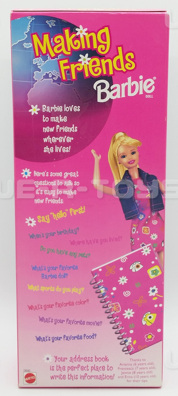 Making Friends Barbie AAFES Special Edition NRFB - We-R-Toys