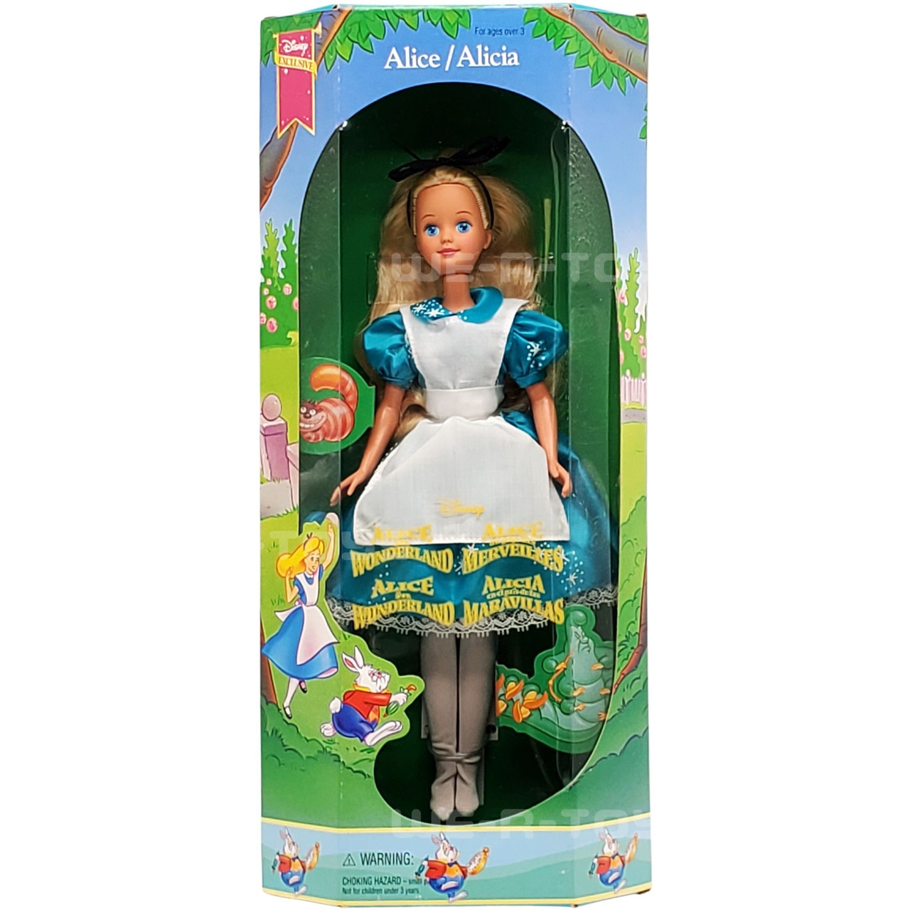 Alice in Wonderland Alice Doll Disney World Europe Exclusive 1994