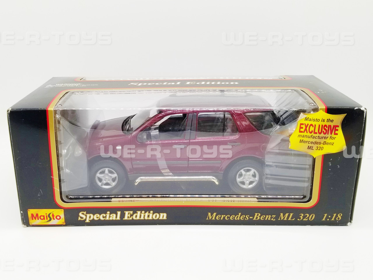 Maisto Special Edition Mercedes-Benz ML 320 Model 1:18 Scale 1997