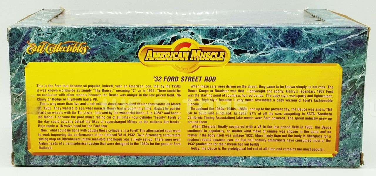 American Muscle Collector's Edition '32 Ford Street Rod Die Cast