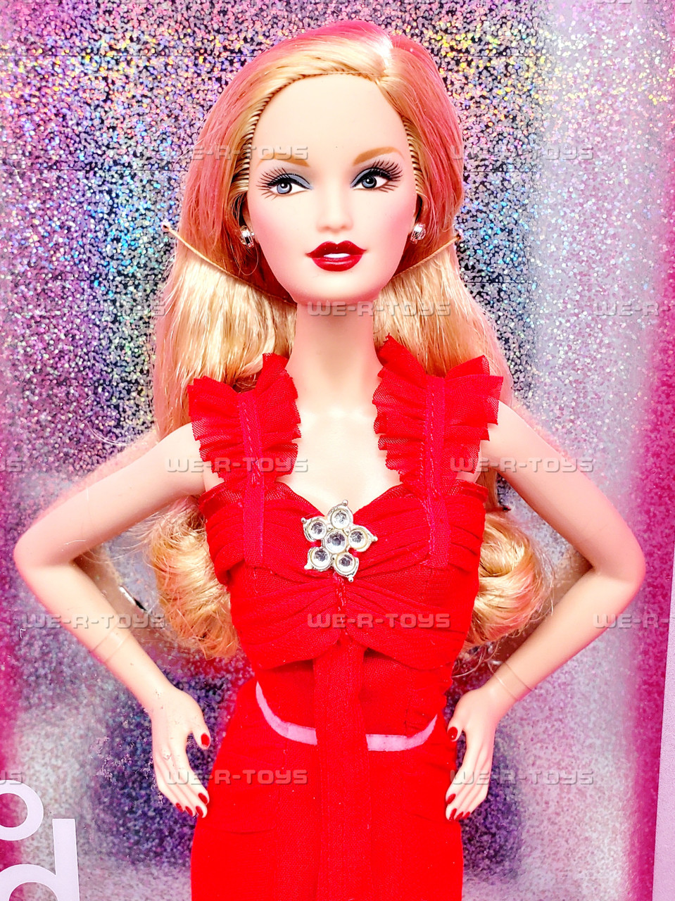 Barbie Go Red For Women　Barbie LOOK RED Barbie 2007 Go Red for Women American Heart Association NRFB