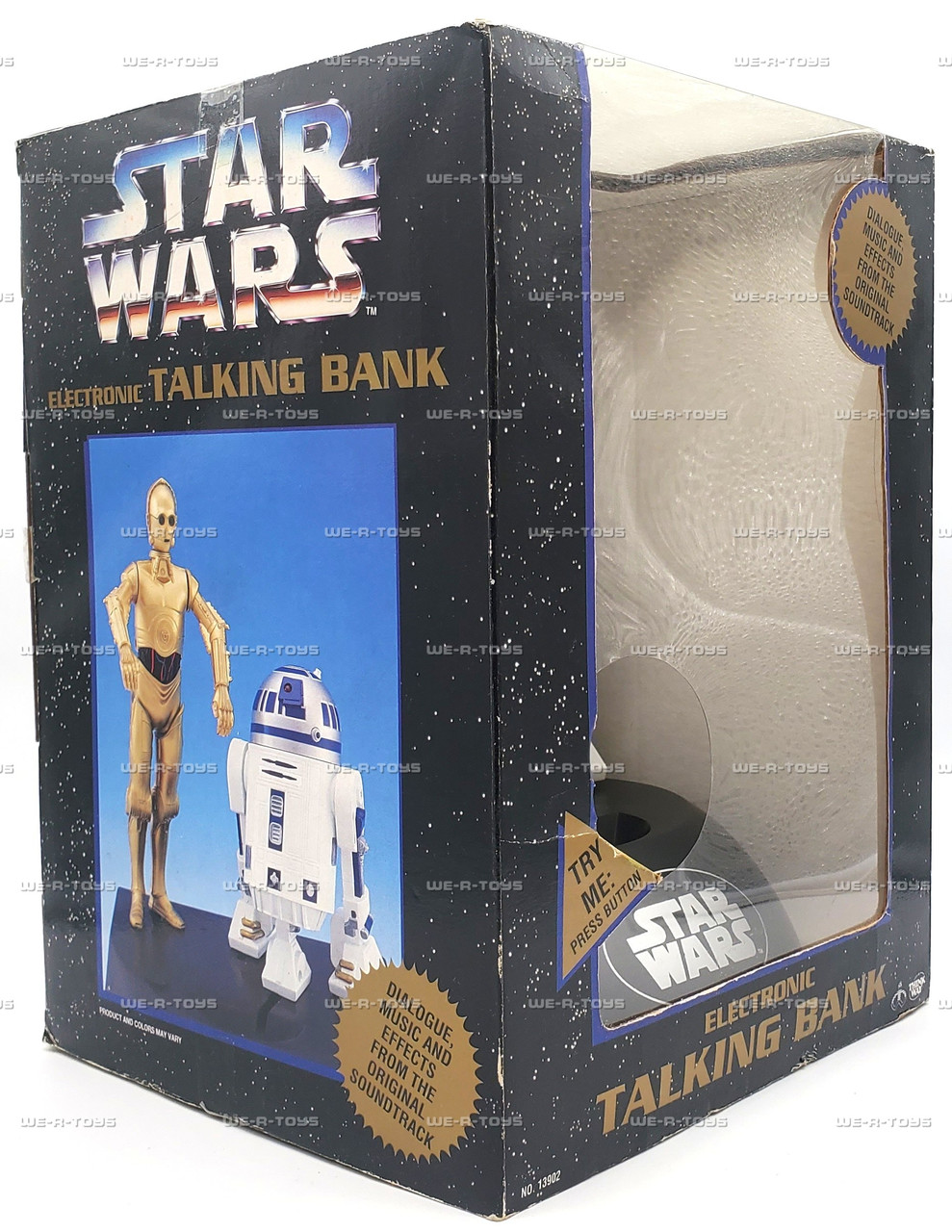 Star Wars C3PO & R2-D2 Electronic Talking Bank 1995 Thinkway