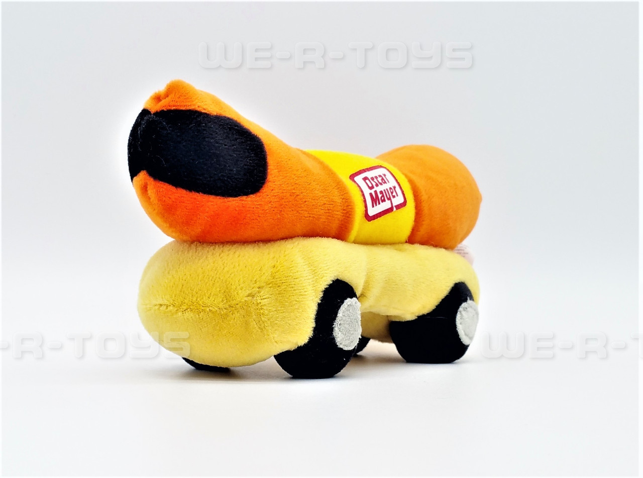 Oscar Mayer Weiner Mobile Oscar the Bean Bag Toy Plush 7 inches New with  Tags