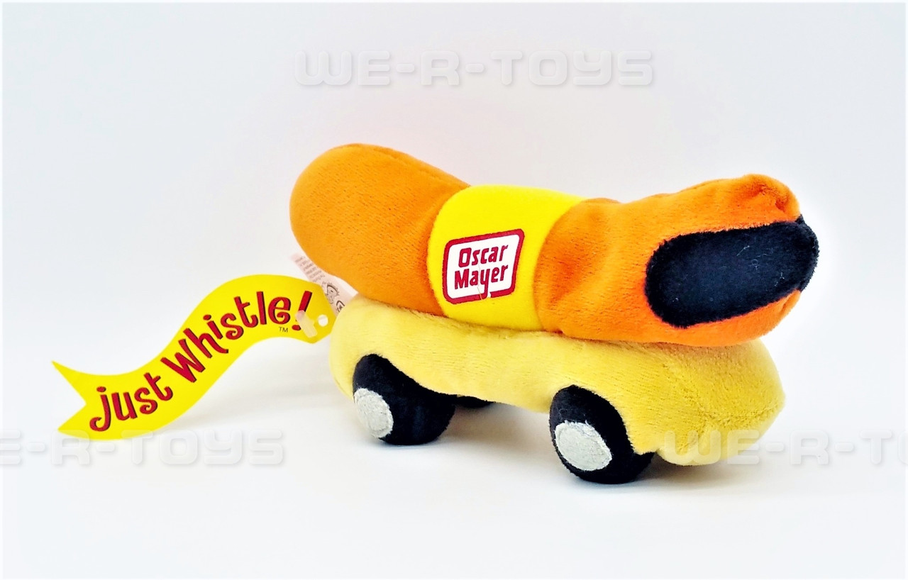 Oscar Mayer Weiner Mobile Oscar the Bean Bag Toy Plush 7 inches New with  Tags