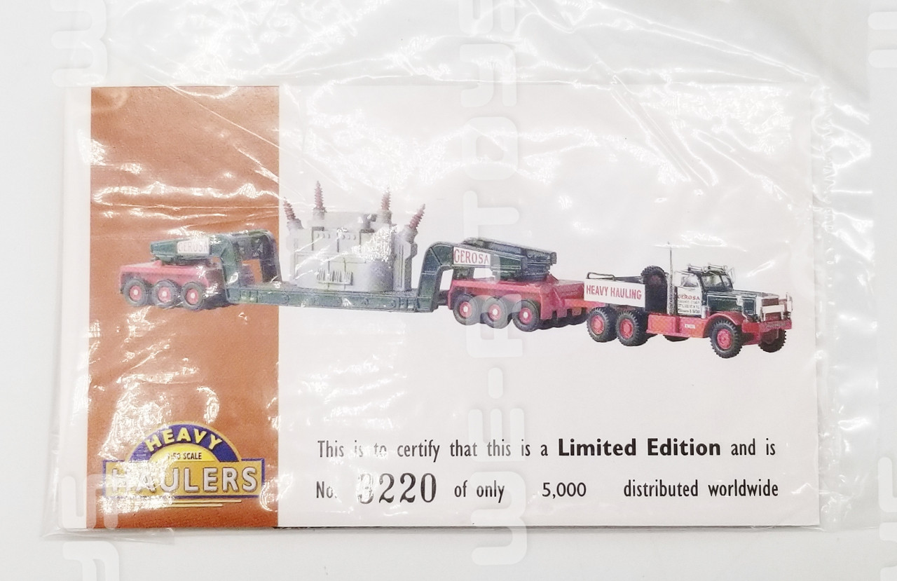 Corgi Heavy Haulers Collectible 1:50 Die-Cast Replica Toy Truck