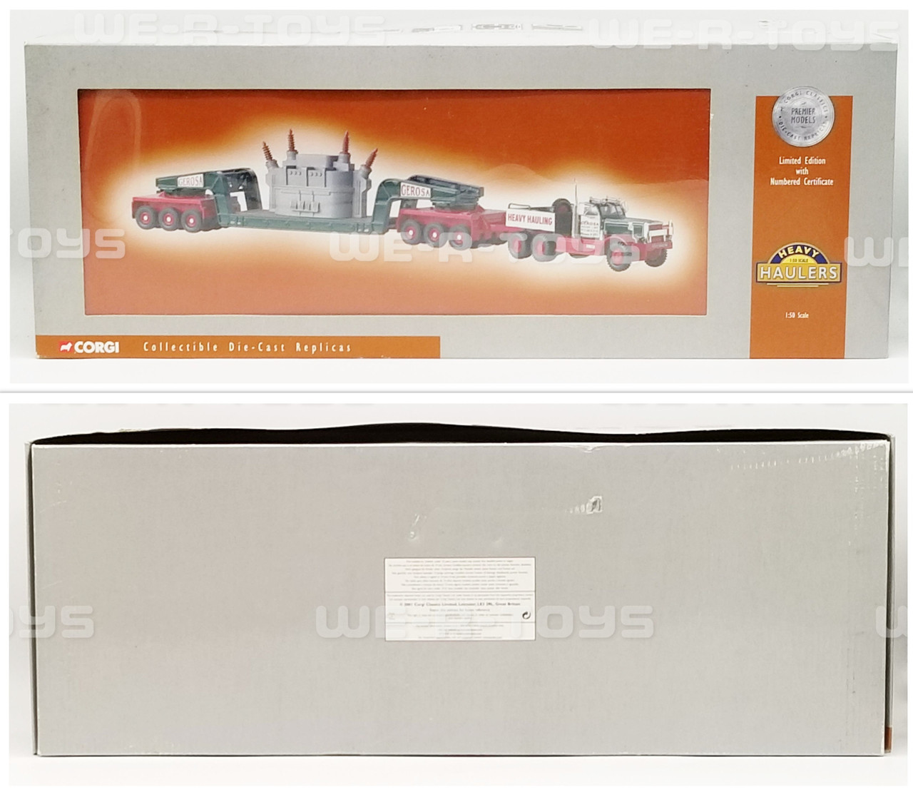 Corgi Heavy Haulers Collectible 1:50 Die-Cast Replica Toy Truck
