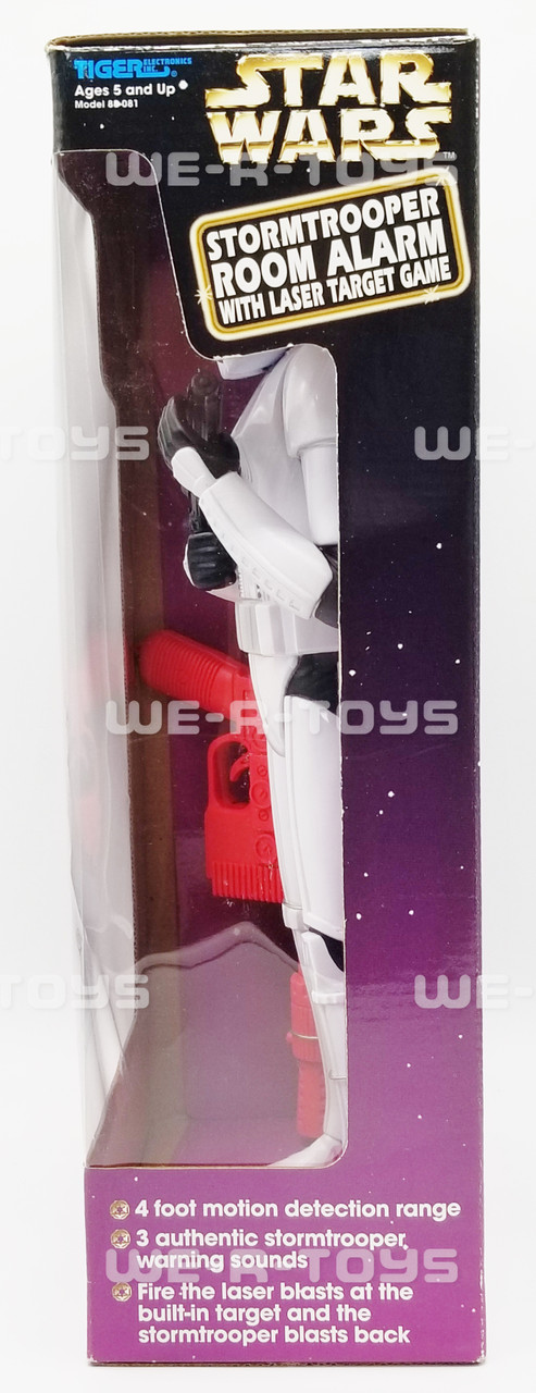 Star Wars Stormtrooper Room Alarm w/ Laster Target Game 14