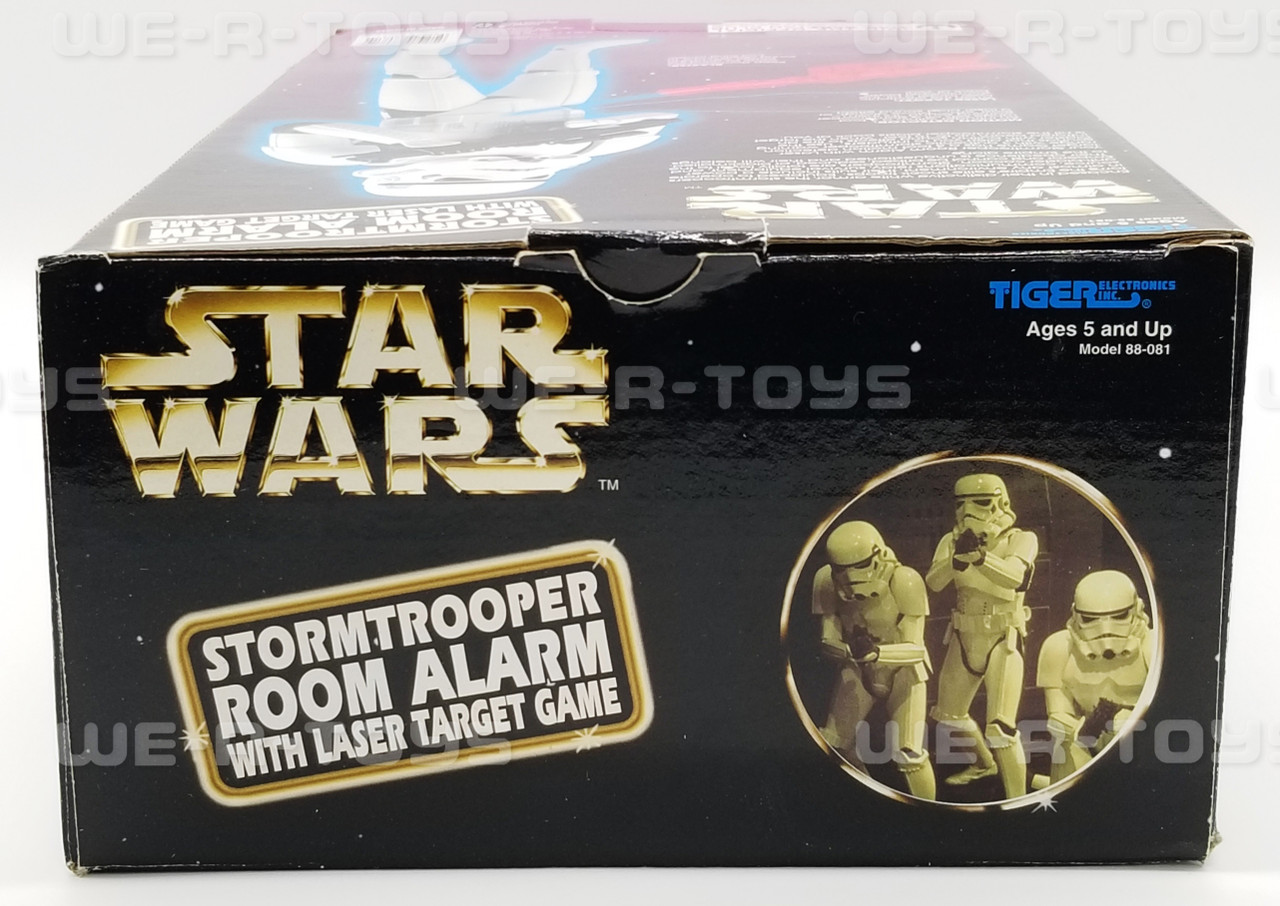 Star Wars Stormtrooper Room Alarm w/ Laster Target Game 14