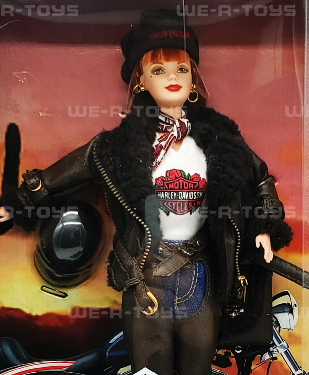 Harley Davidson Barbie Doll #2 Redhead 20441 Mattel - We-R-Toys