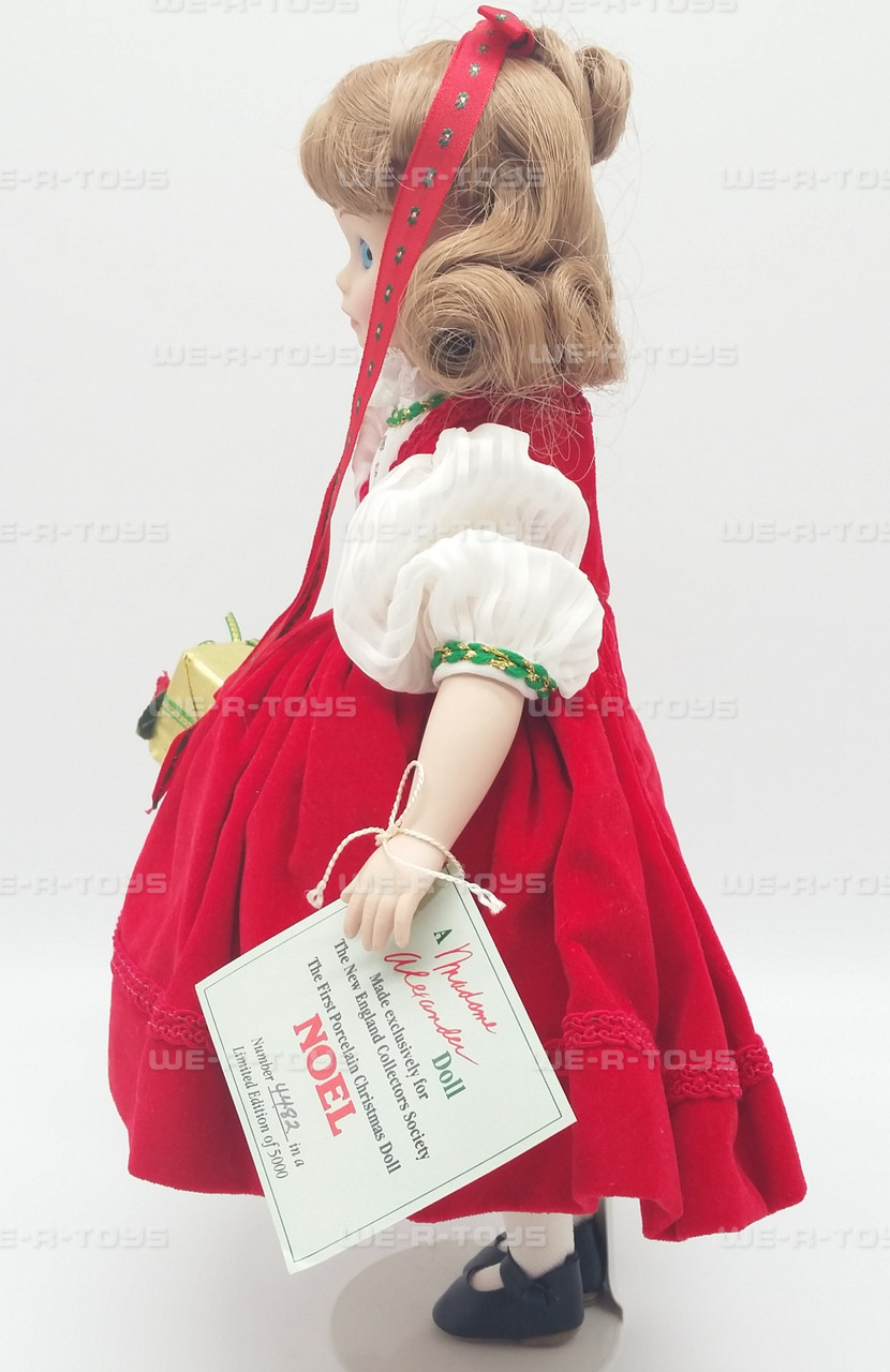 ☆Noel☆ Madame Alexander 1990 Noel The First Porcelain Christmas