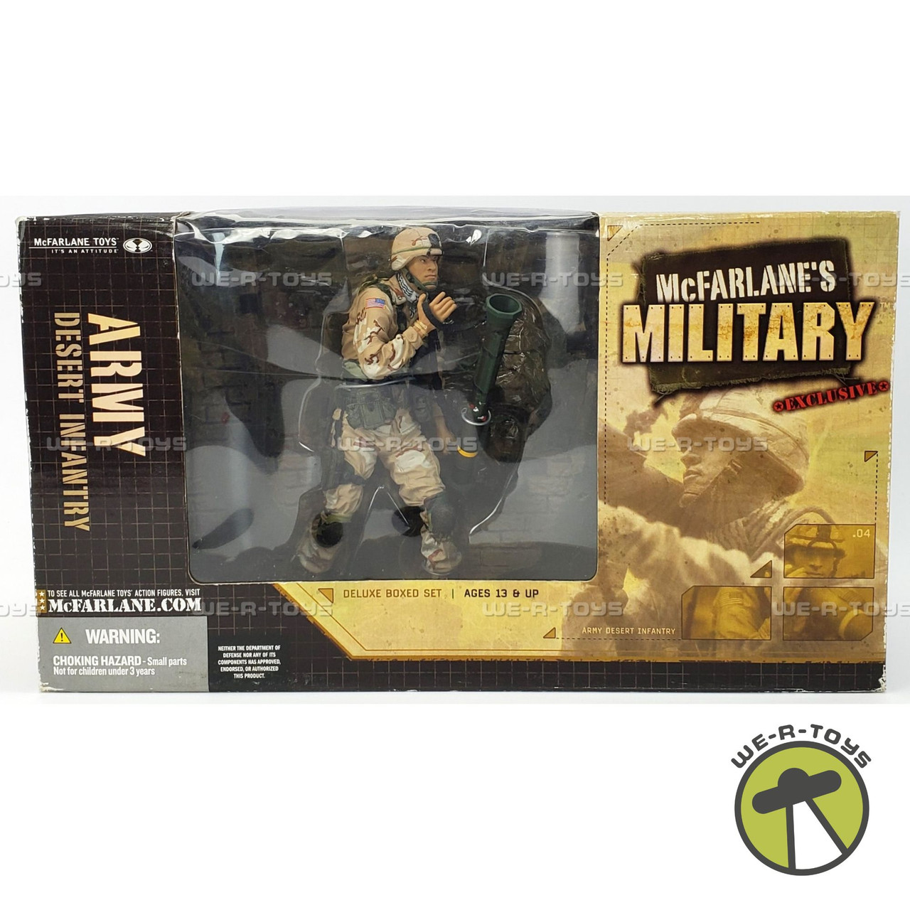 売れ筋商品お見逃しなく McFarlane's Military Exclusive Army Desert Infantry Soldier ミリタリー