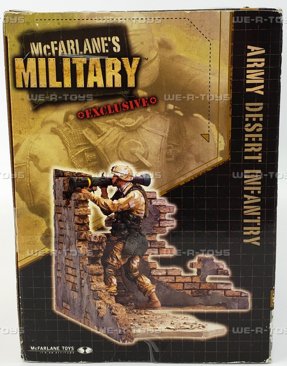 McFarlane's Military Exclusive Army Desert Infantry Soldier