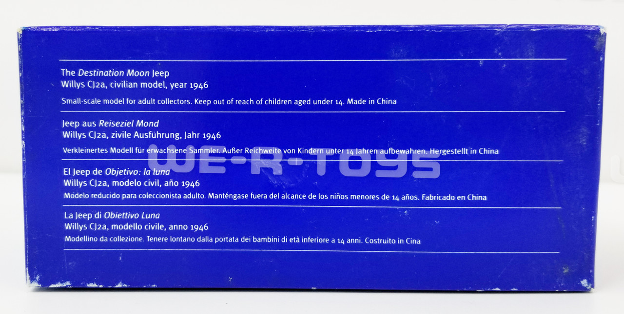 ATLAS TINTIN LA Jeep Willys Cj 2A Objectif Lune 1:43 EUR 9,90 - IT ATLAS TINTIN LA Jeep Willys Cj 2A Objectif Lune 1:43 EUR 9,90 - IT