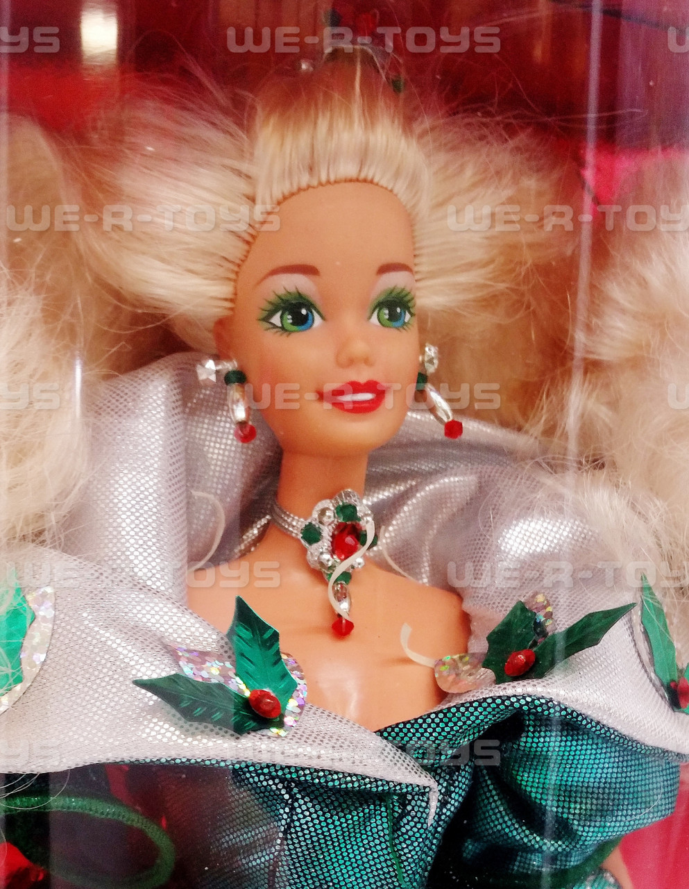 1995 Happy Holidays Special Edition Barbie Doll Mattel #14123