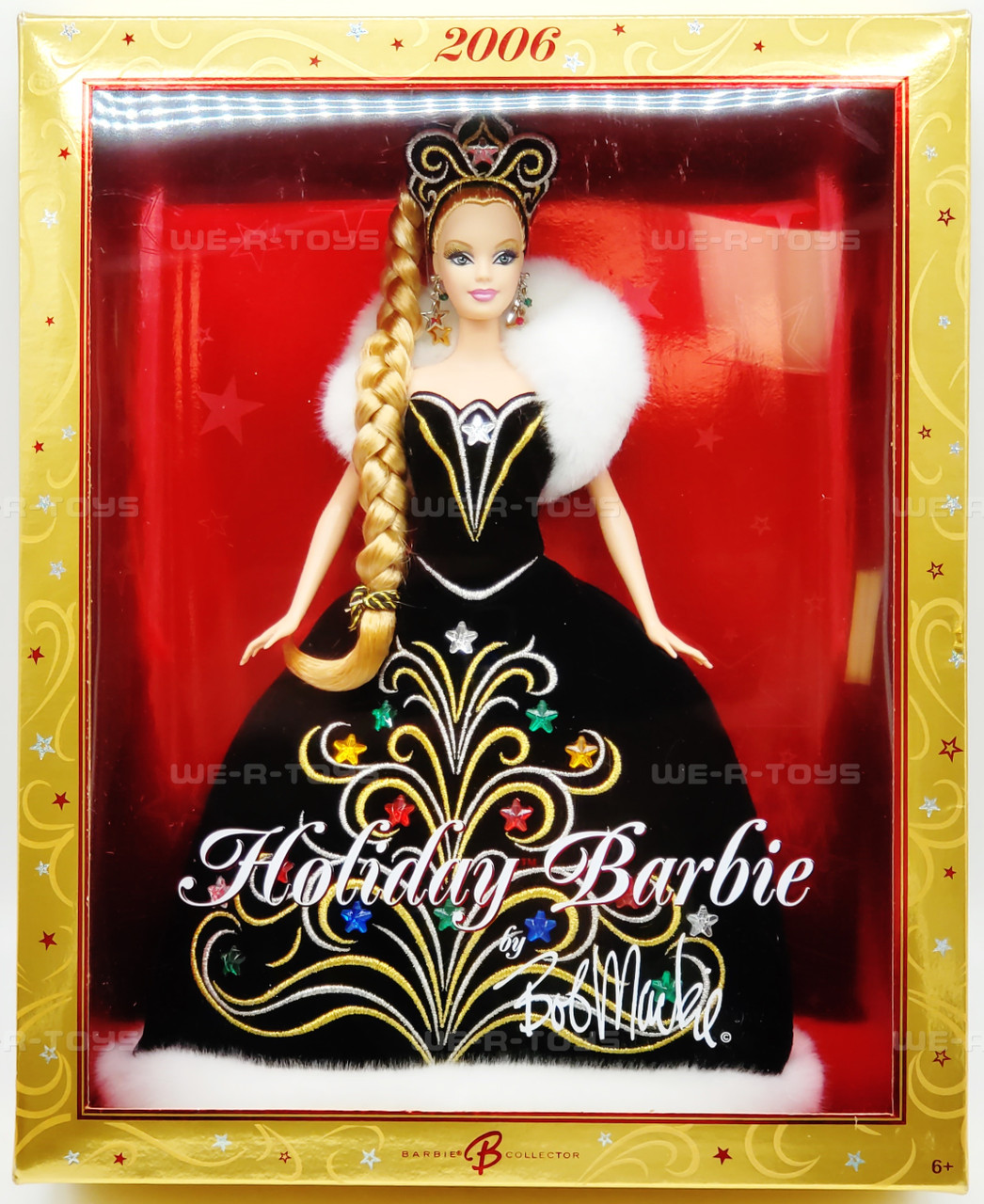 2006 Holiday Barbie Doll by Bob Mackie Mattel No. J0949 NRFB
