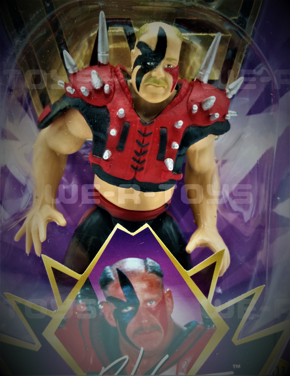 WWF Signature Series Road Warrior Hawk Action Figure Series 1