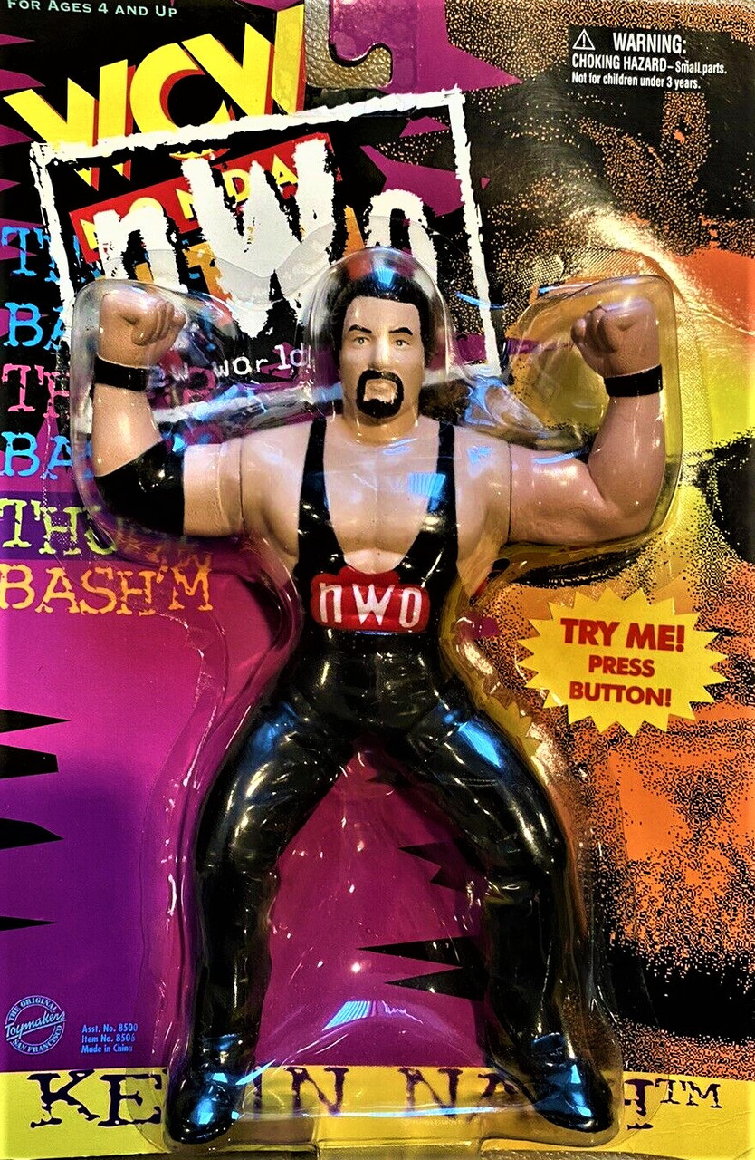 WCW Monday Nitro NWO Kevin Nash Action Figure 1997 The Original Toysmakers  #8506