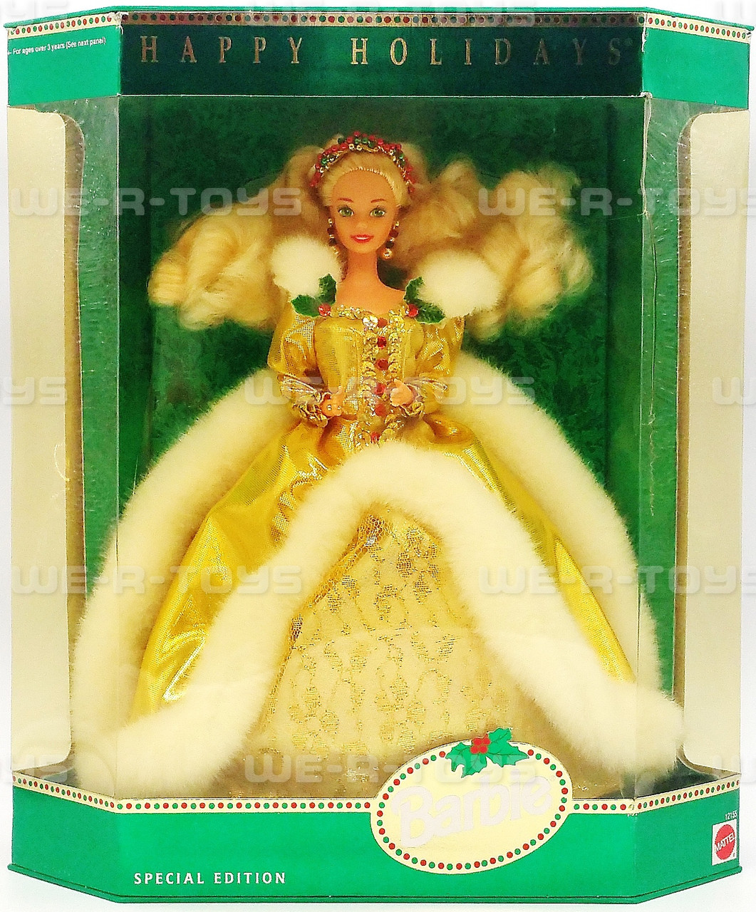 1994 Happy Holidays Special Edition Hallmark Barbie Doll Mattel