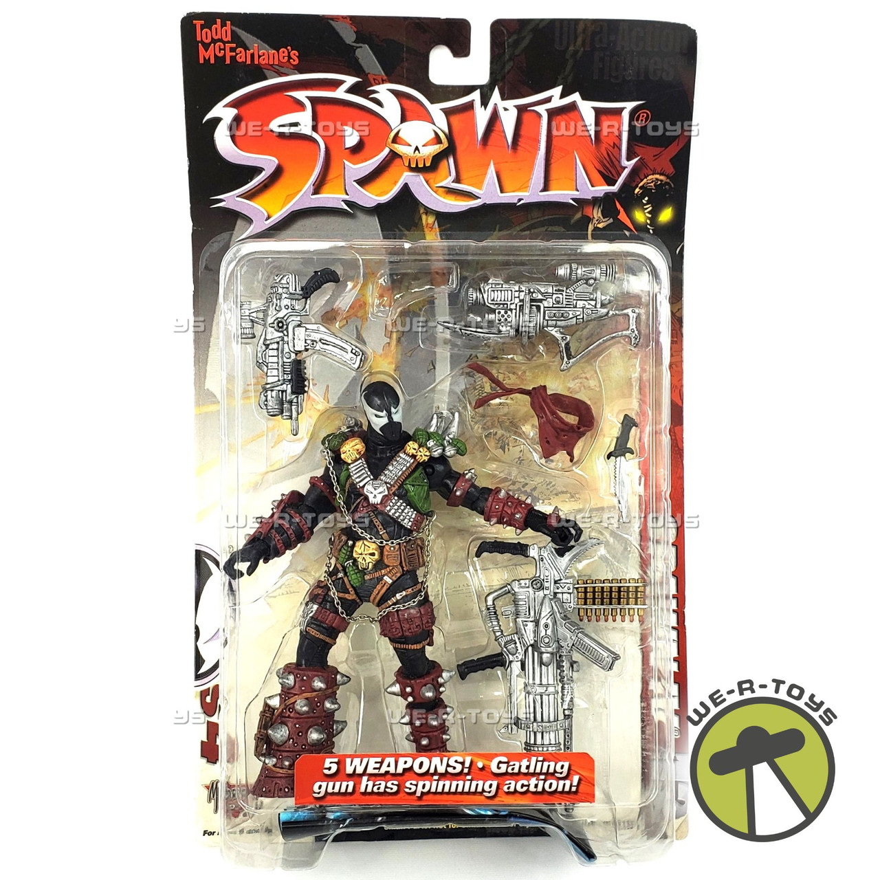 Todd McFarlane's Spawn IV Series 12 Action Figure with 5 Weapons