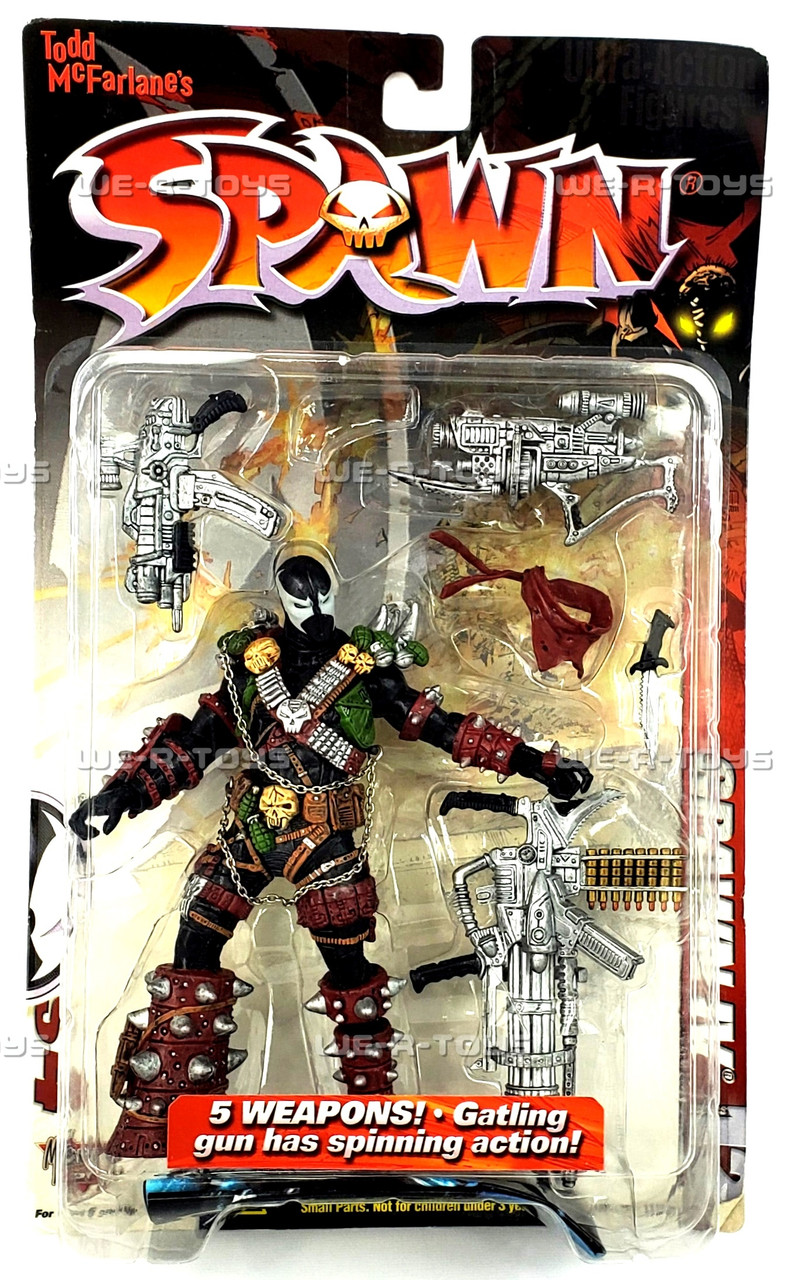 スポーン　Spawn Ultra-Action Figure 5 Weapons SPAWN IV SERIES 12 ULTRA FIGURE 5 WEAPONS / 30 YRS SINCE RELEASE