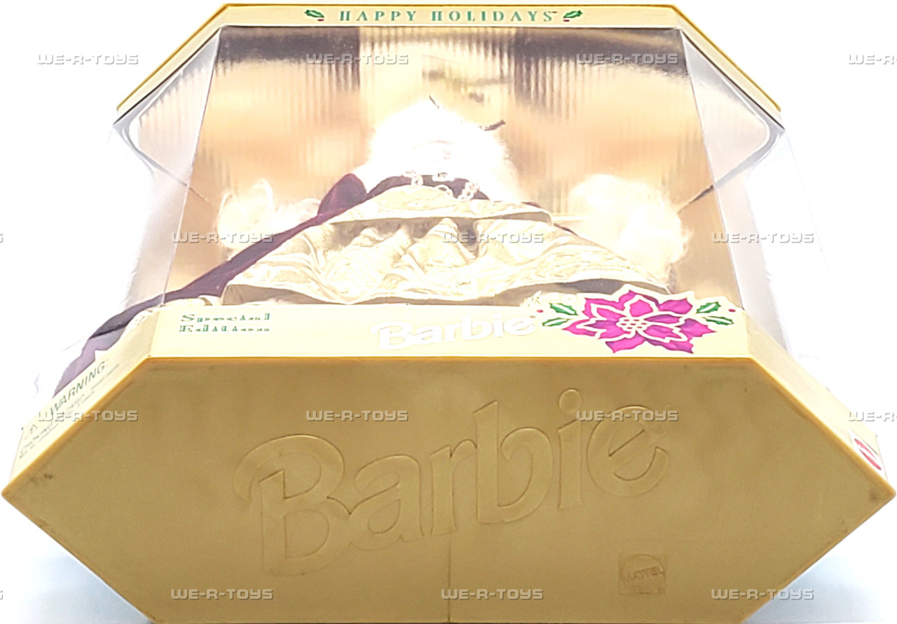 1996 Happy Holidays Barbie Doll Mattel 15646