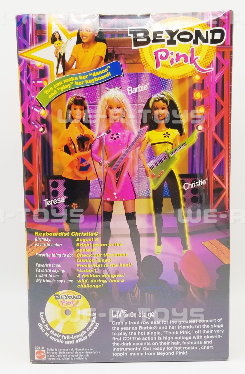 Barbie Beyond Pink Christie with Original Song Inside AA 1998