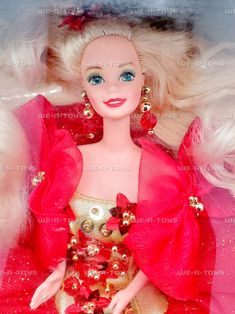 1993 Happy Holidays Special Edition Hallmark Barbie Doll Mattel 10824
