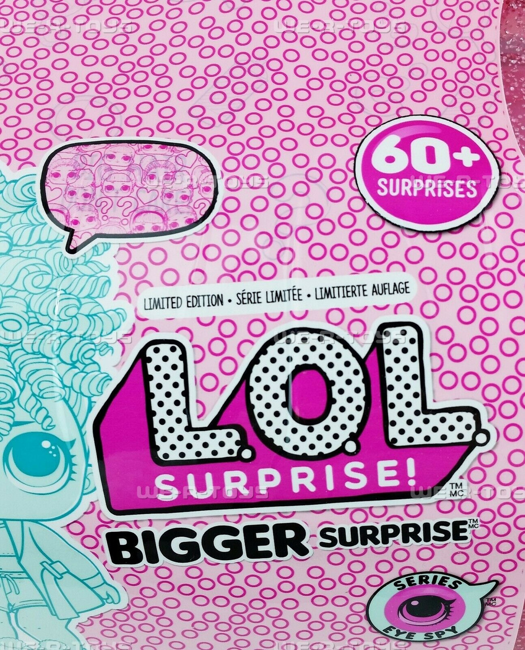 Limited Edition Lol Surprise Bigger Surprise Eye Spy LOL Surprise