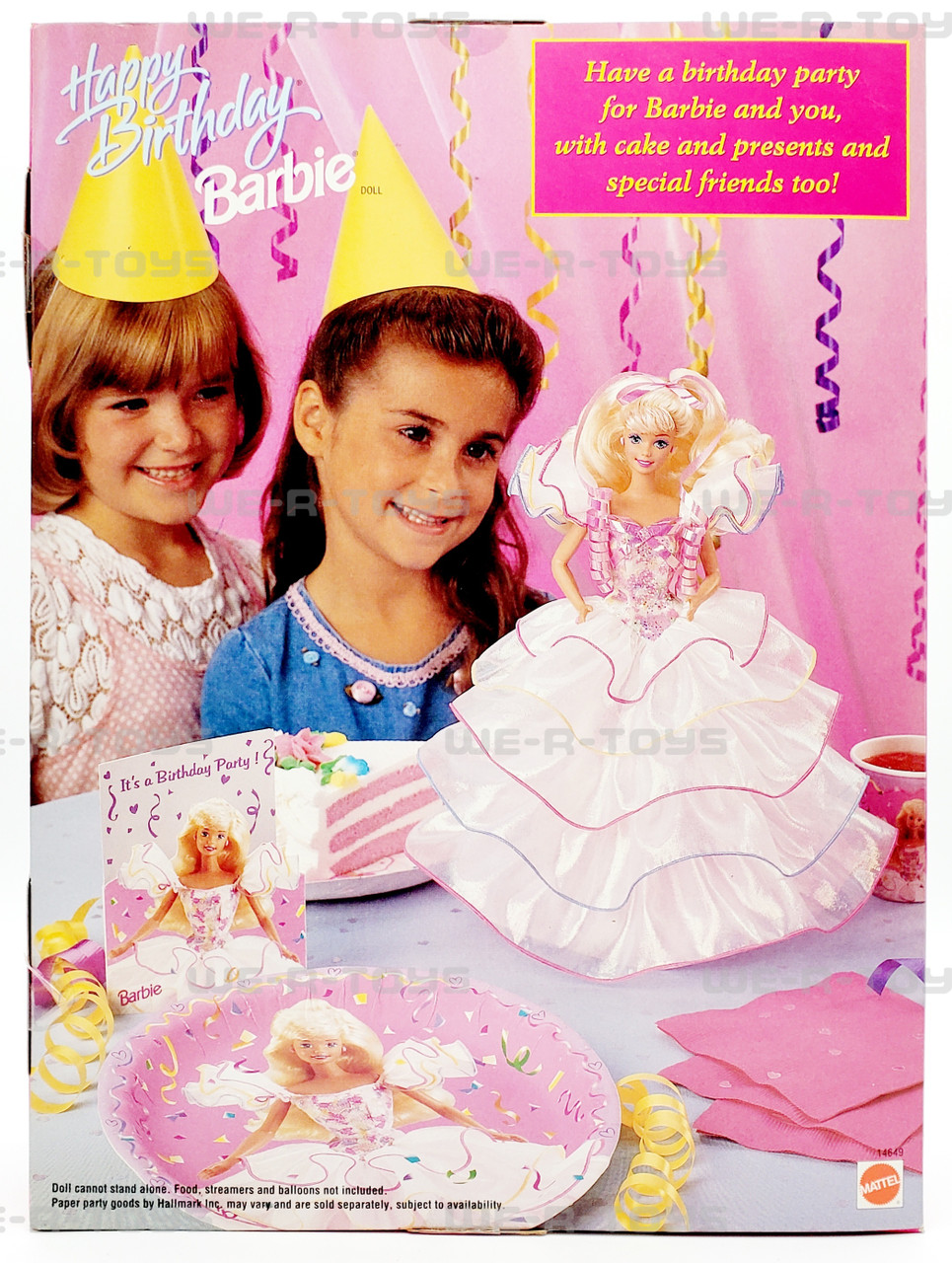1995 Happy Birthday Barbie Doll She's The Prettiest Present of All