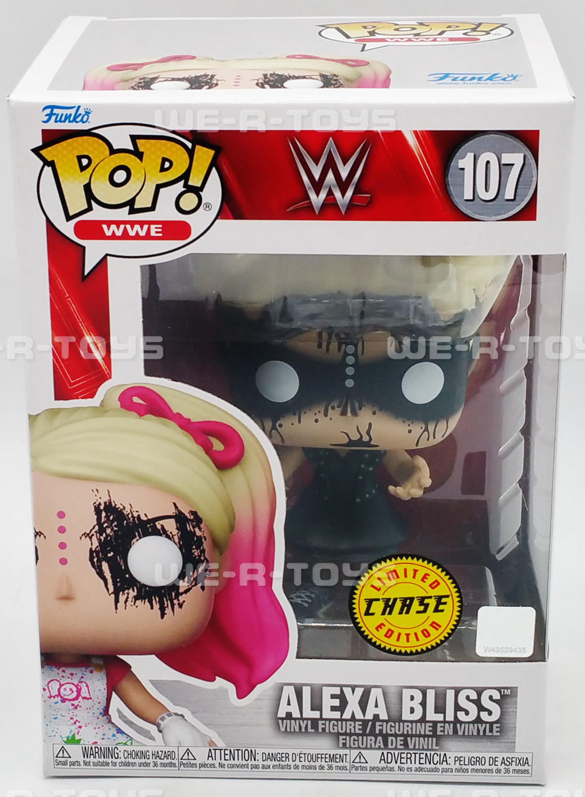 WWE Dark Alexa Bliss Bobblehead CHASE Funko Pop! Toy Limited Edition