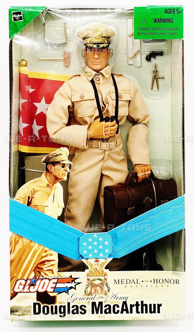 GI Joe General Douglas MacArthur Action Figure Hasbro 2003 81936 NEW WeRToys