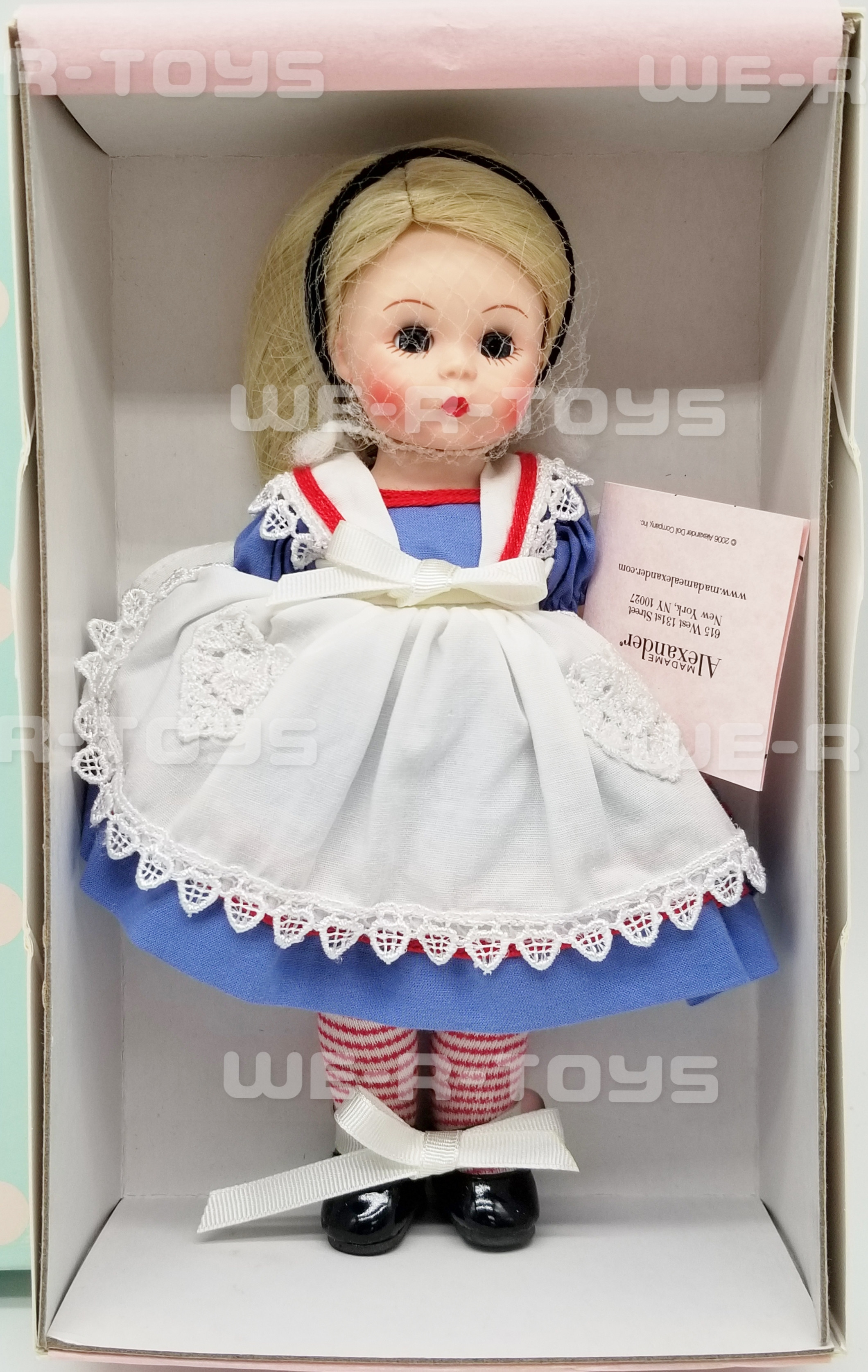 Madame Alexander Alice in Wonderland Doll No. 42425 NEW - We-R-Toys