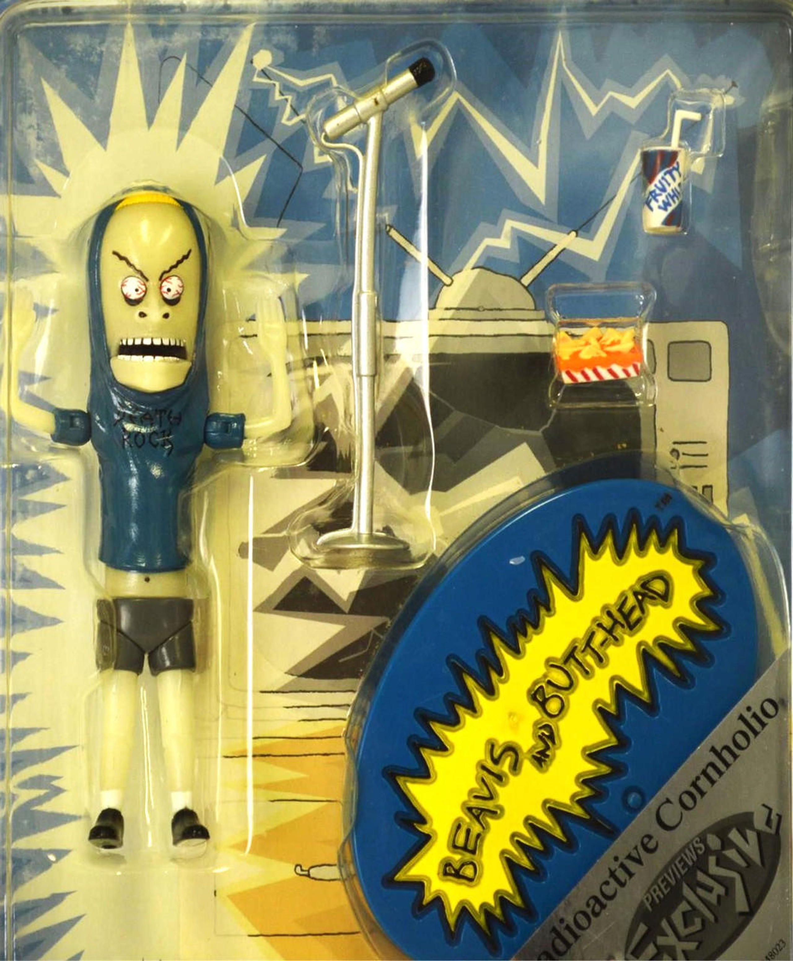 MTV Beavis and ButtHead Radioactive Cornholio Previews Exclusive Action Figure WeRToys