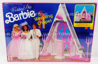 Barbie Wedding Day Wedding Chapel Playset Mattel 1991 No 7217 NIB - We ...