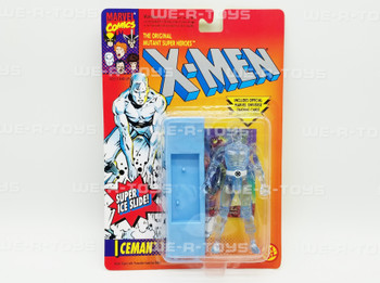 Marvel Comics X-Men Iceman Action Figure 1993 ToyBiz No. 49375 w/ Card NRFP 3