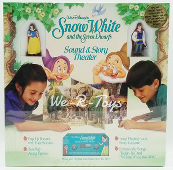 Disney's Snow White and the Seven Dwarfs Sound & Story Theater w/ Cassette NRFB