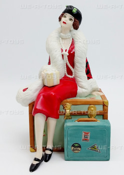 Holiday Voyage Barbie Limited Edition Porcelain Figurine 1998 Hallmark NIB