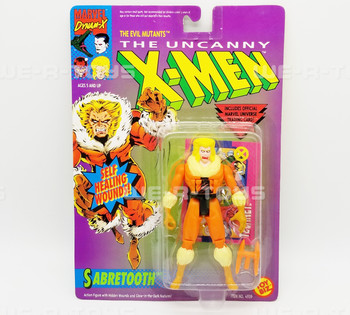 Marvel Comics X-Men Sabretooth Action Figure 1992 ToyBiz No. 4939 NRFP