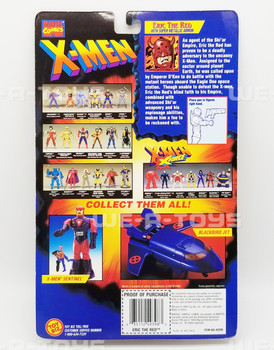 Marvel Comics X-Men Eric the Red Action Figure w/ Armor ToyBiz No. 49011 NRFP