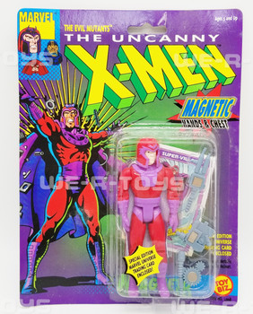 The Uncanny X-Men Magneto Action Figure Magnetic Hands Marvel ToyBiz #4908 NRFP