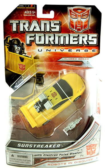 Transformers Universe Sunstreaker Deluxe Class Classic Series Action Figure