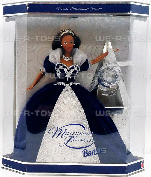 Millennium Princess African American Special Edition Barbie Doll Mattel #23995