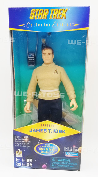 Star Trek James Kirk Collector Edition 9" Figure 1996 Playmates No. 16096 NRFB